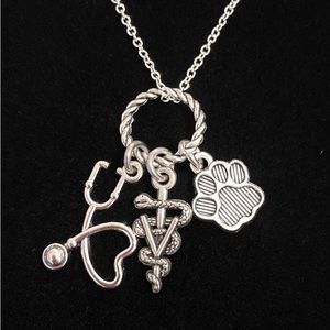 Veterinarian Charm Necklace